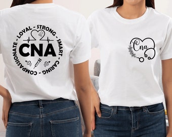 CNA Nurse Crewneck Shirt: Compassionate Nursing Assistant Gift, CNA Life Tee