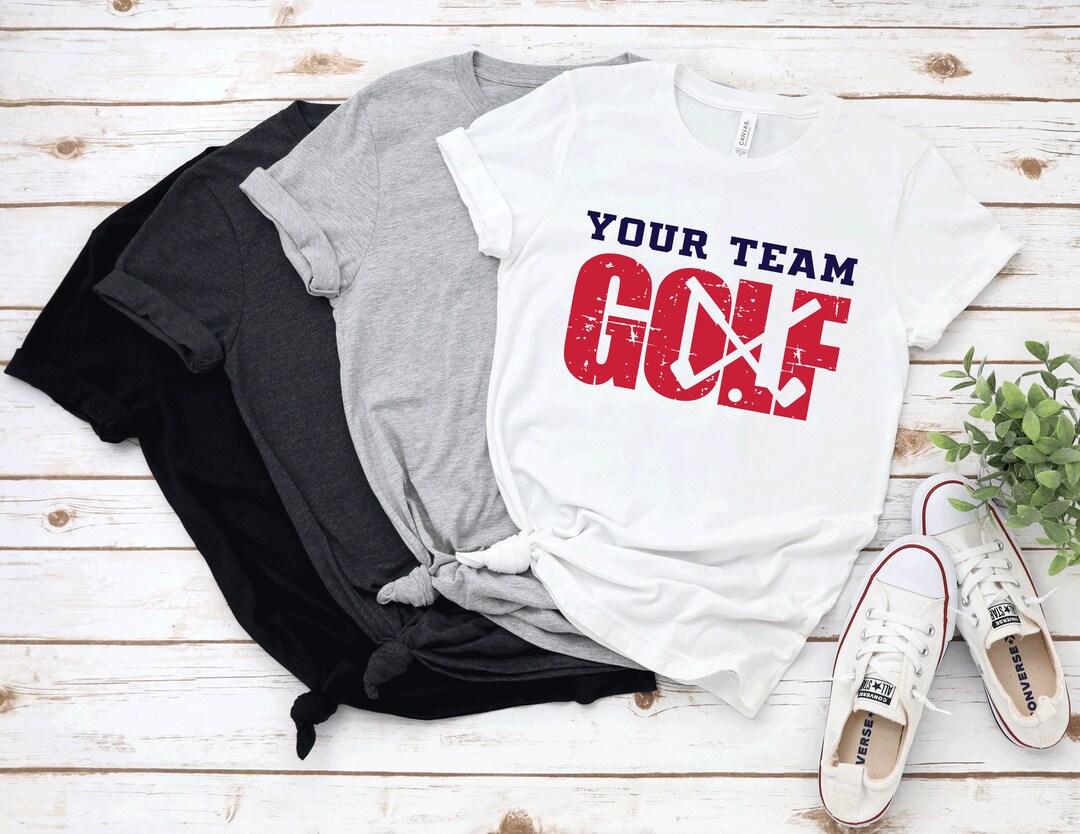 Personalized Golf Team Shirt, Golf Player Shirt, Golfing Shirt, Golf Gift Ideas, Golf Team Name
