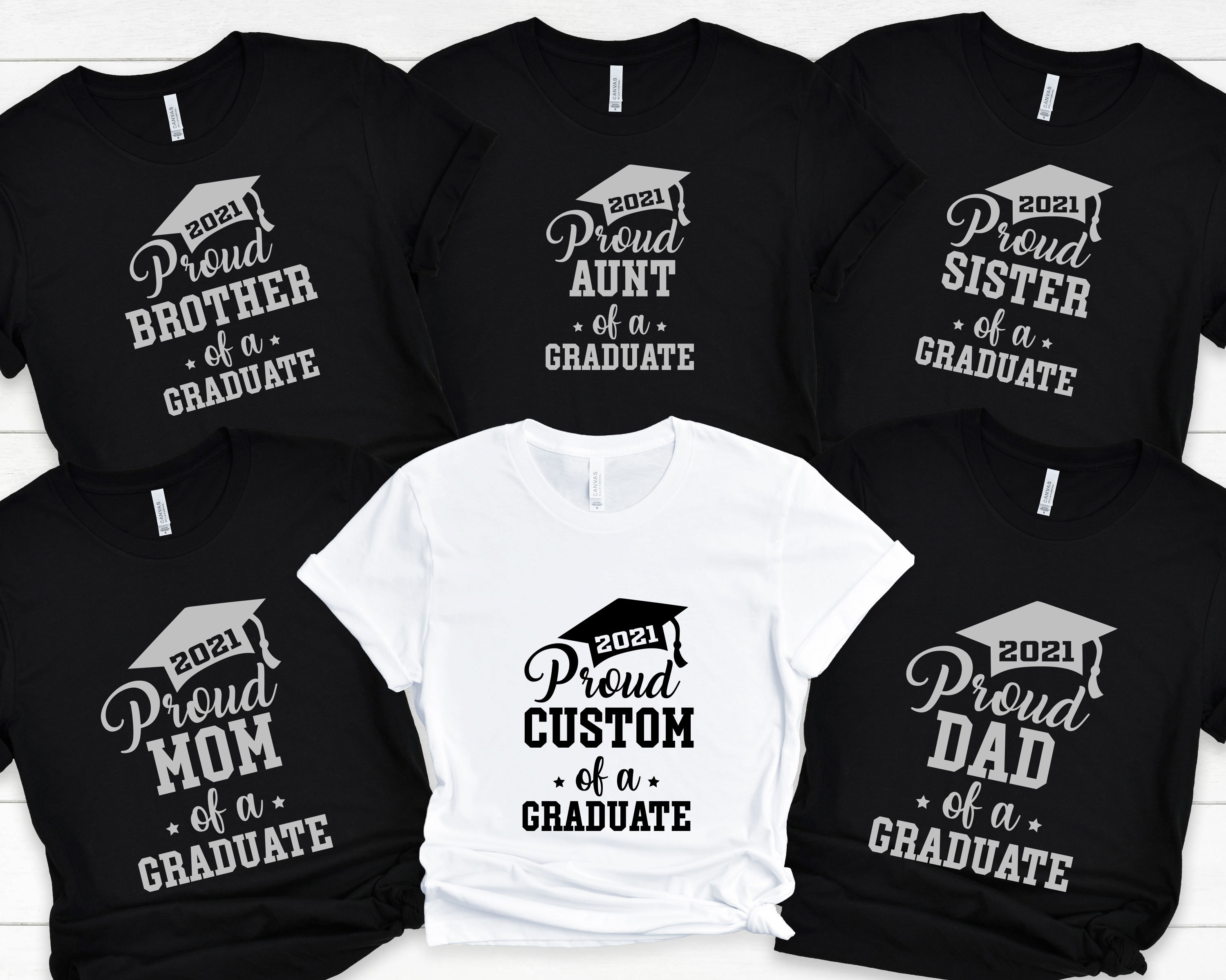 Family Graduate Shirts Proud Graduate Shirt Graduation 2021 | Etsy