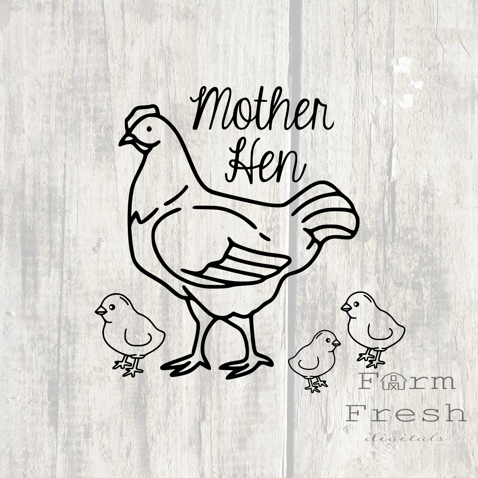 Mother Hen - Chicken Mama