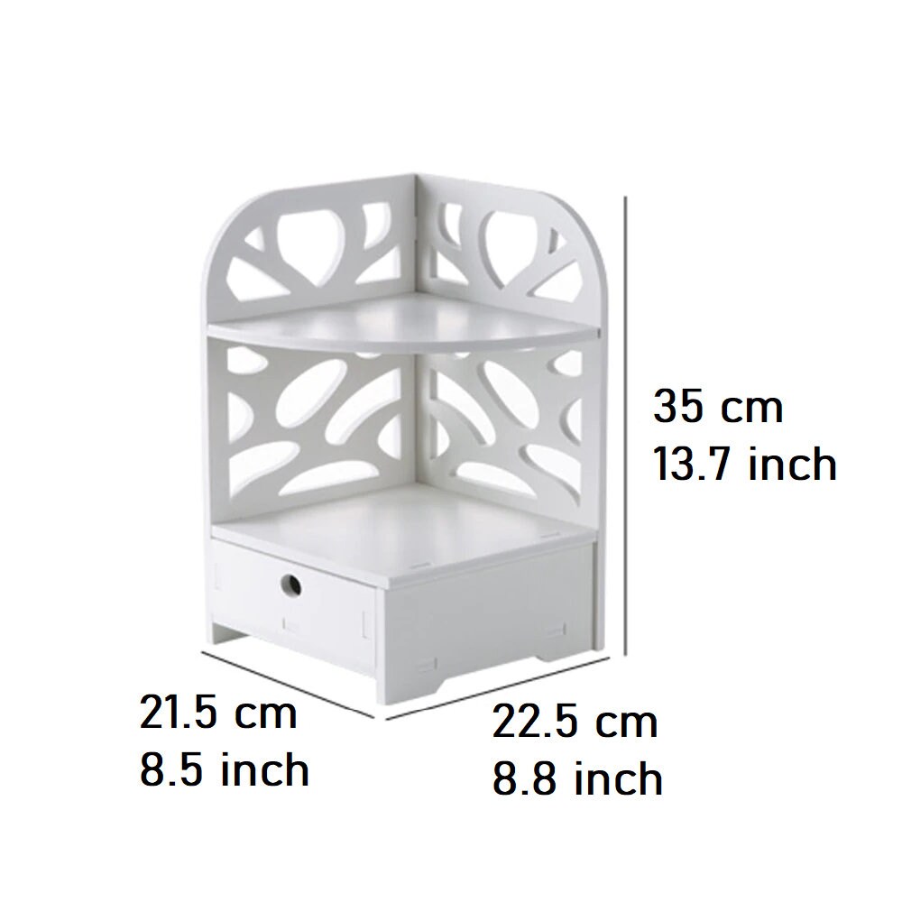 Moderner Badezimmer Organizer aus Holz mit Schublade und | Etsy