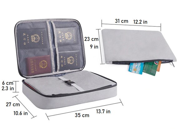 Large Waterproof Document Holder Bag 