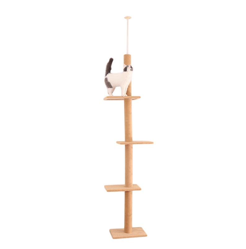 Cat Climbing Adjustable Tower Floor to Ceiling Cat Tower Cat Etsy