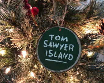 Tom Sawyer Island Ornament