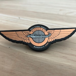 Monorail Wings Pin