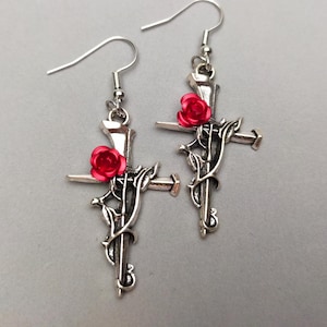 Earrings, Goth Earrings, Gothic Jewellery, Witch Jewellery