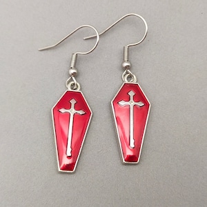 Earrings, Goth Earrings, Gothic Jewellery, Witch Jewellery