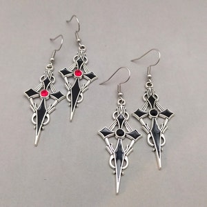 Earrings, Goth Earrings, Gothic Jewellery, Witch Jewellery