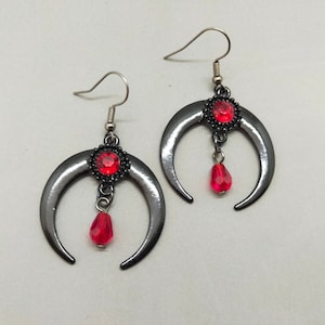 Earrings, Goth Earrings, Gothic Jewellery, Witch Jewellery