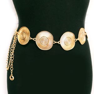 Gold Chain Belt | Vintage Adjustable Waist Belt for Women | Gold Body Chain Belt Chain Gift for Her Birthday Gift Women Waist Chain