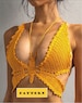 Butterfly Crochet Bralette Top, PATTERN Crochet Bikini Pattern, Halter Bikini Pattern & Bikini Bottoms, Bikinis swimwear Boho Gypsy Festival 
