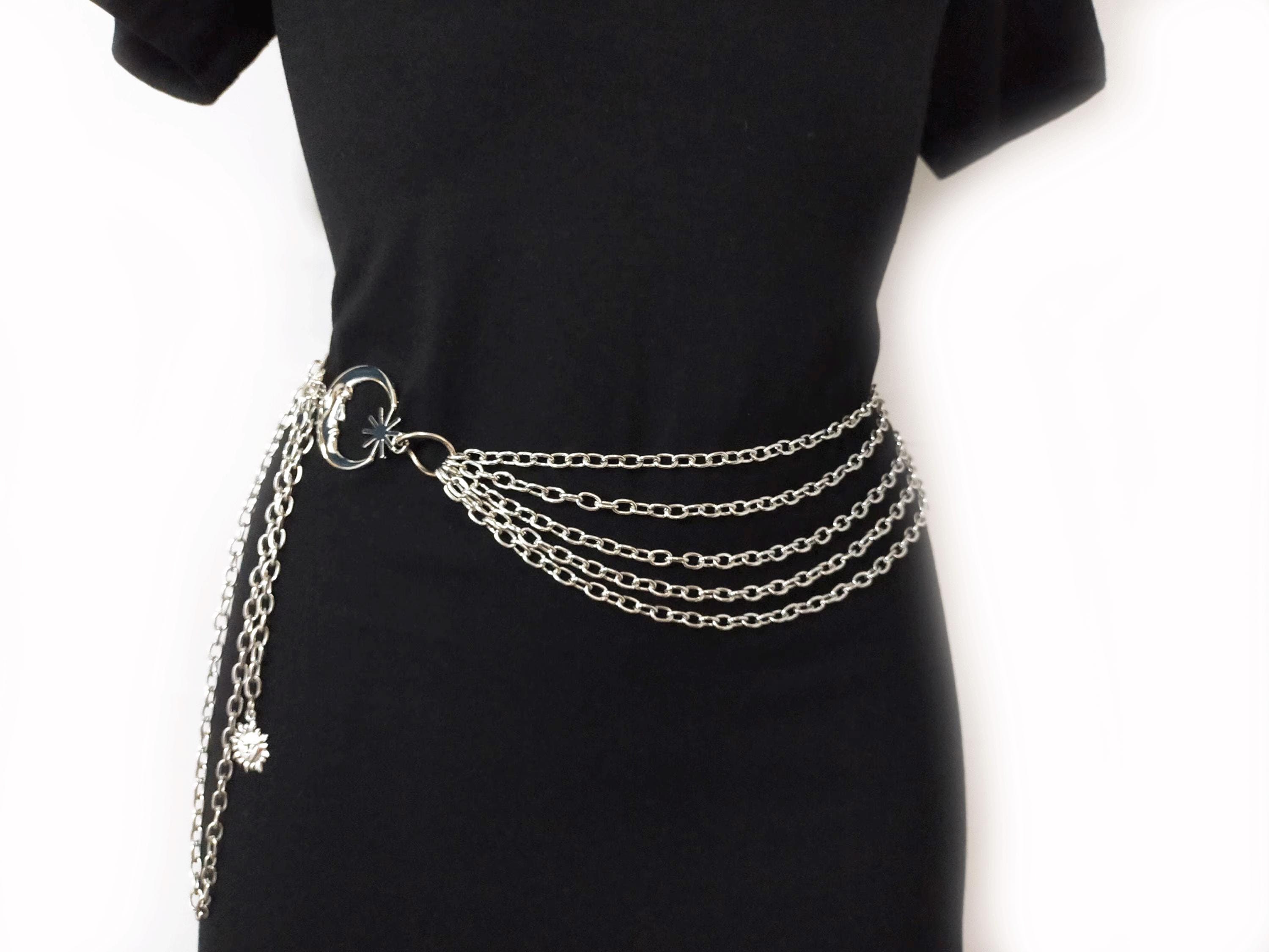 StyleBREAKER Damen Gürtel Unifarben Mit Ringschnalle, Hüftgürtel