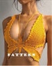 Butterfly Crochet Bralette Top, PATTERN Crochet Bikini Pattern, Halter Bikini Pattern & Bikini Bottoms, Bikinis swimwear Boho Gypsy Festival 