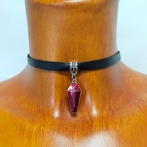 Black Leather Choker, Unique Handmade Choker, Gothic Choker, Gothic Style, Jewelry Accessories, Gothic Accessories, Leather Accessories