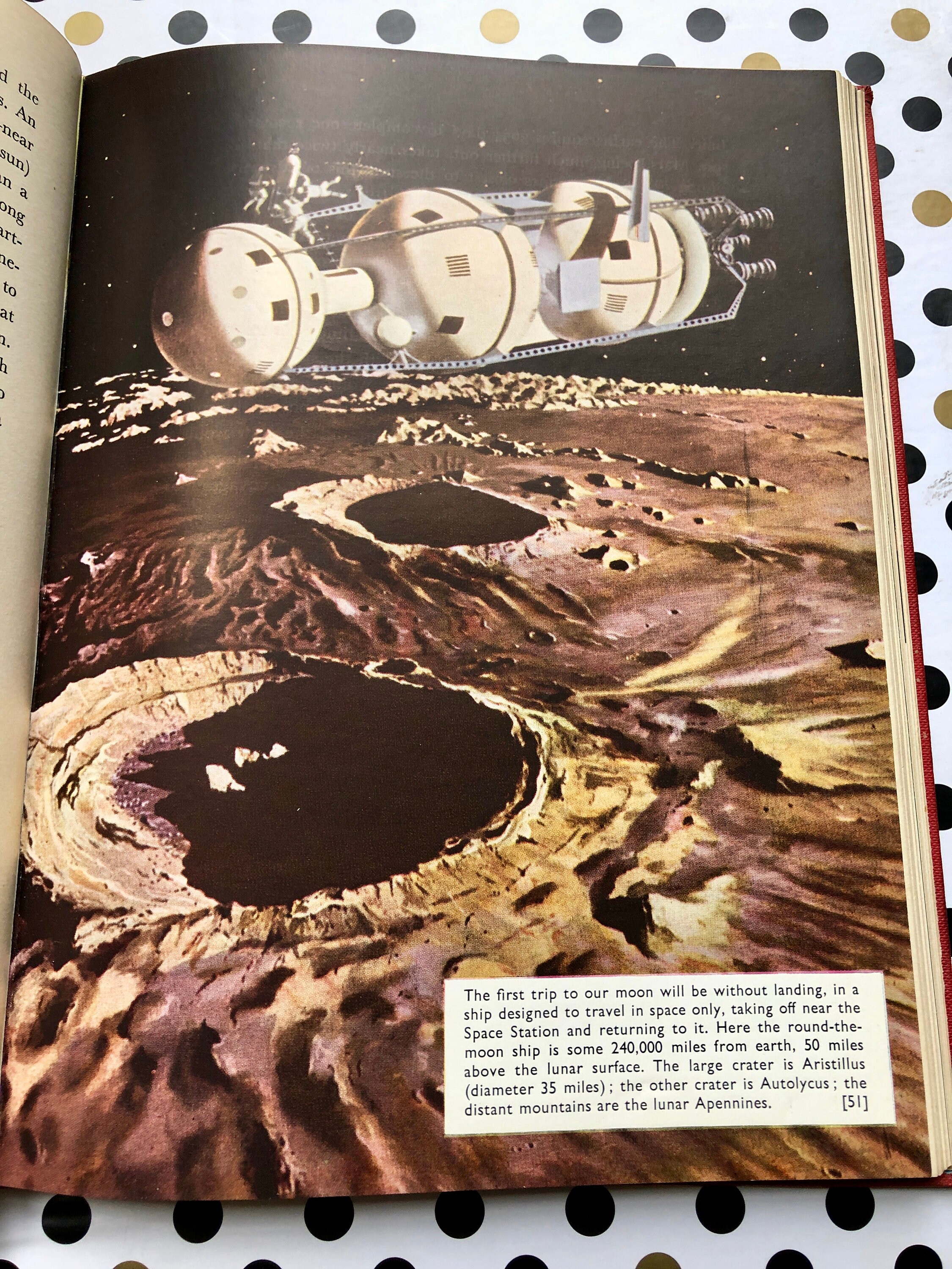 Vintage Science Space Travel Book Across the Space Frontier. Etsy