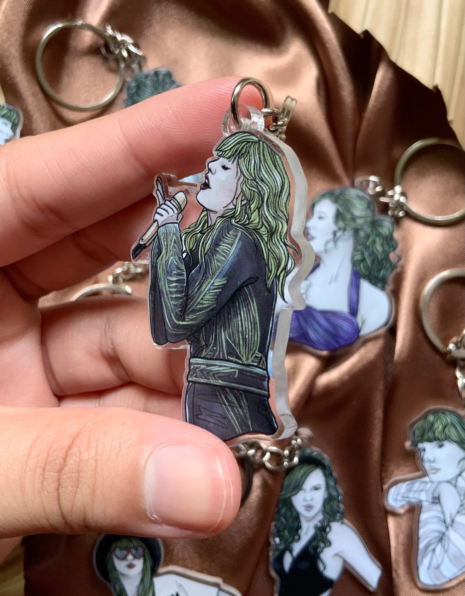 Taylor Swift All Era Key Chain Etsy UK
