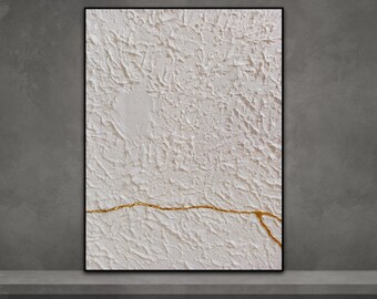 Arte de pared Kintsugi hecho a mano: decoración Wabi Sabi Japandi