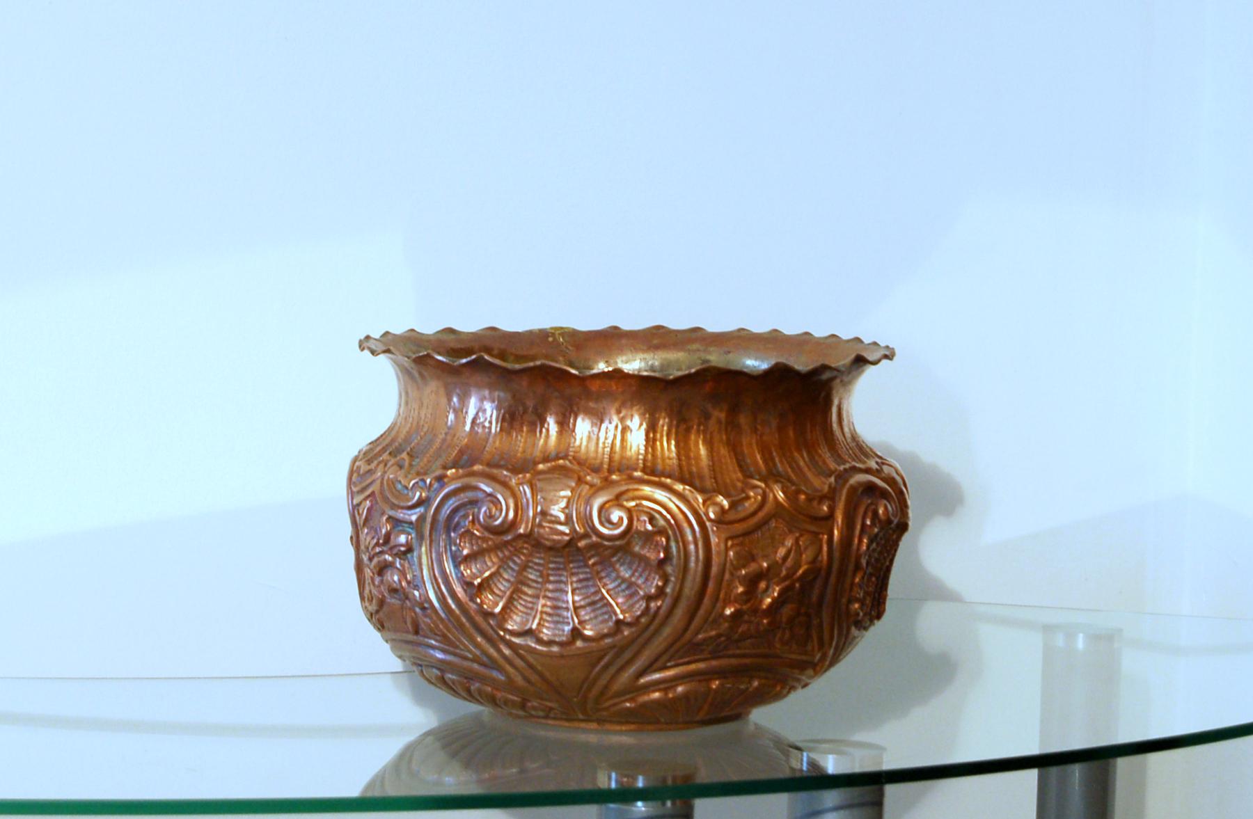 アンティーク銅製植木鉢 - 19世紀 - Etsy 日本