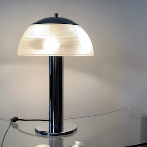 Table Lamp STILNOVO, Made in Italy 1960 - GLASS