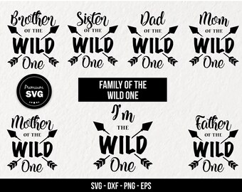 Download Wild One Family Svg Etsy