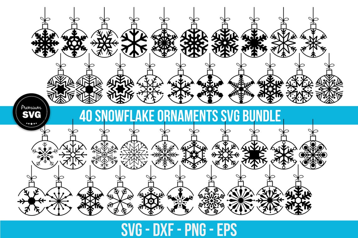 Download Chrismtas ball SVG bundle Christmas ornaments SVG bundle ...