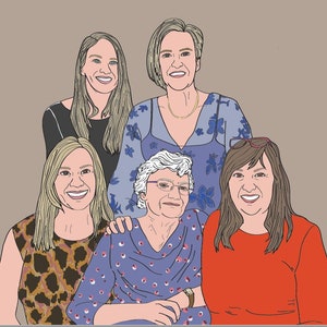 Personalisiertes Portrait - A5