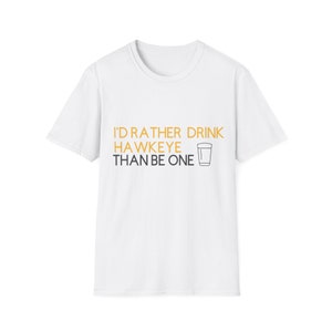 Iowa Zustand Tailgate Shirt Punny Tailgating Iowa Unisex Softstyle T-Shirt Bild 2