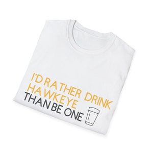 Iowa Zustand Tailgate Shirt Punny Tailgating Iowa Unisex Softstyle T-Shirt Bild 8