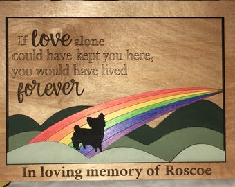 Rainbow Bridge Pet Memorial