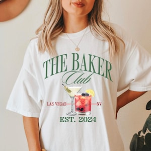 Personalisierte Social Club Comfort Farben T-Shirt: Brautjungfer Vorschlag, Junggesellinnenabschied
