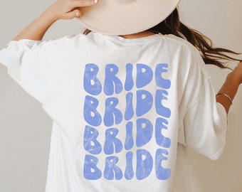 Matching Bachelorette Party Shirts, Comfort Colors, Dusty Blue, Bridesmaid Gifts, Bridesmaid Proposal, Bridal Party Pajamas, Maid of Honor