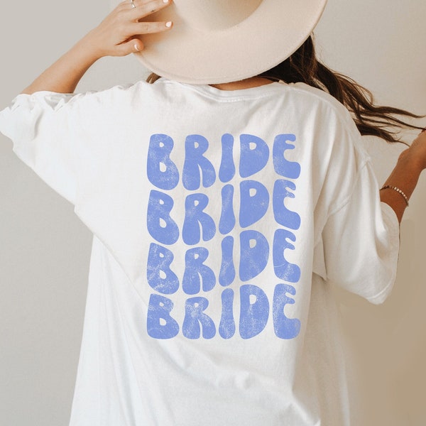 Matching Bachelorette Party Shirts, Comfort Colors, Dusty Blue, Bridesmaid Gifts, Bridesmaid Proposal, Bridal Party Pajamas, Maid of Honor