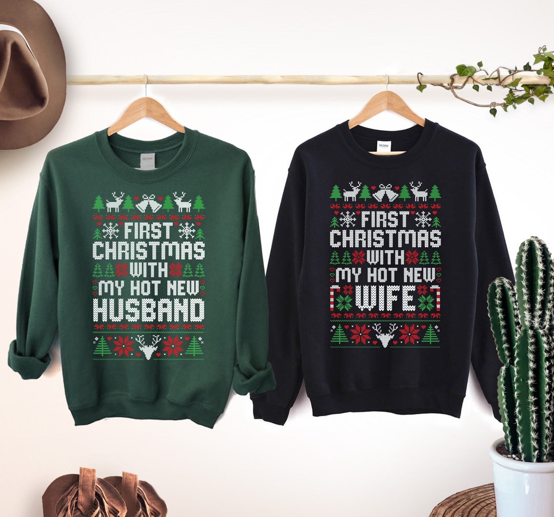 First christmas with my hot new husband sweater clearance