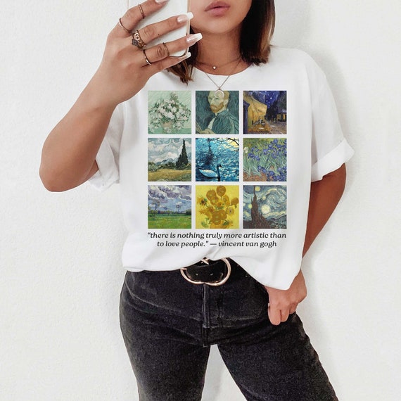 Shirt van gogh clearance