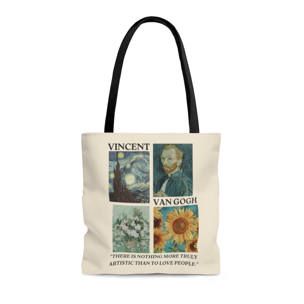 Buy Vincent Van Gogh Tote Bag, Starry Night Tote, Aesthetic Tote