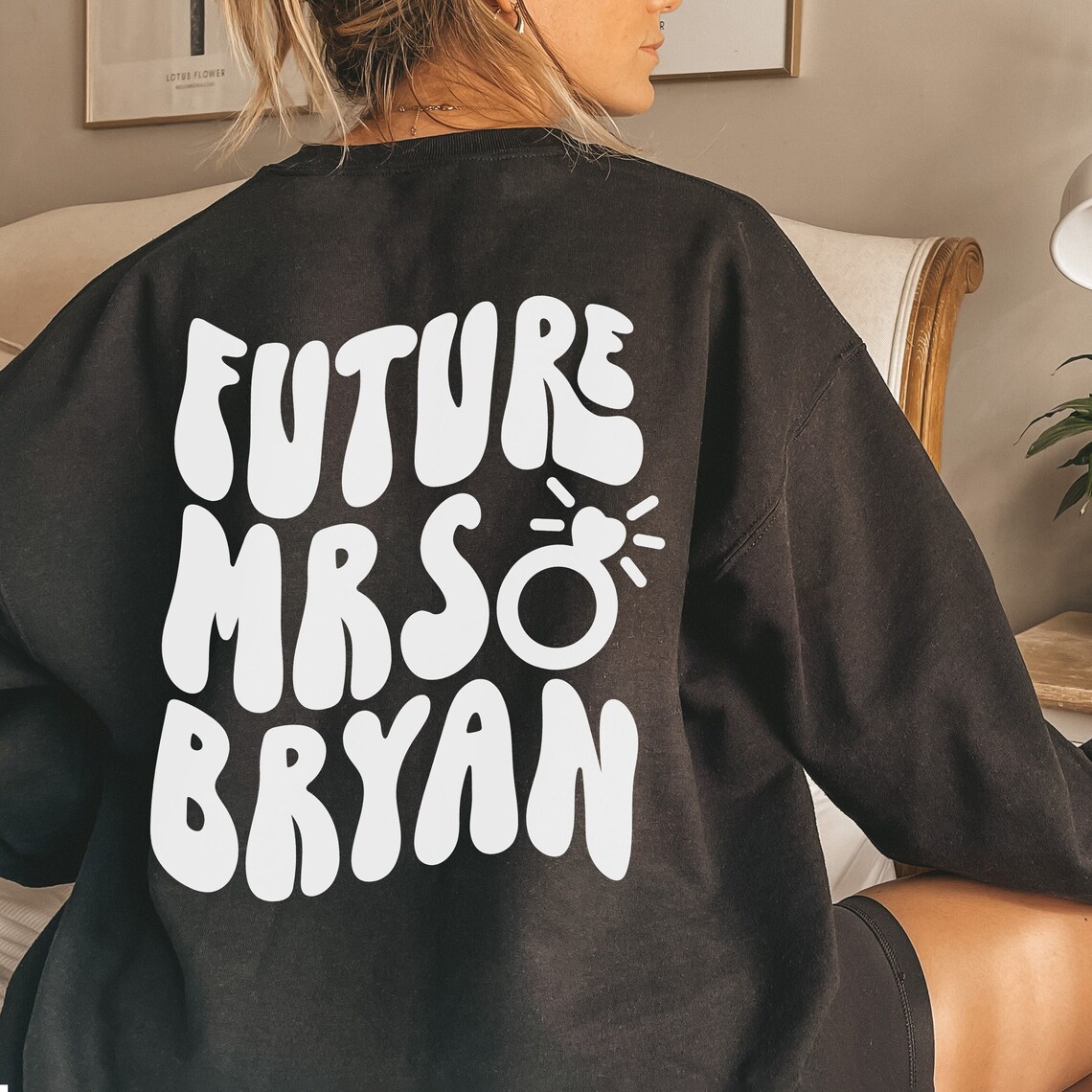 Custom Future Mrs. Sweater Engagement Sweatshirt - Etsy