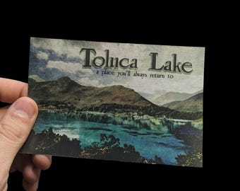 Toluca Lake Post Card Print Silent Hill 2 inspired
