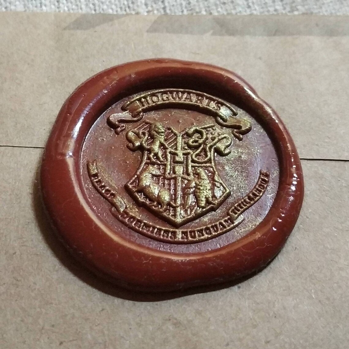 Harry Potter 3D seal wax stamp Size 40 mm Seal wax Wax | Etsy