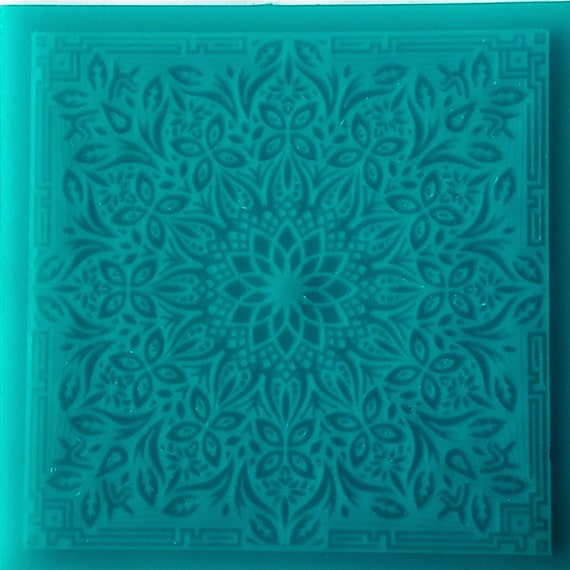 Home & Hobby Polymer Clay Texture Plate Ink acrylic paints Texture