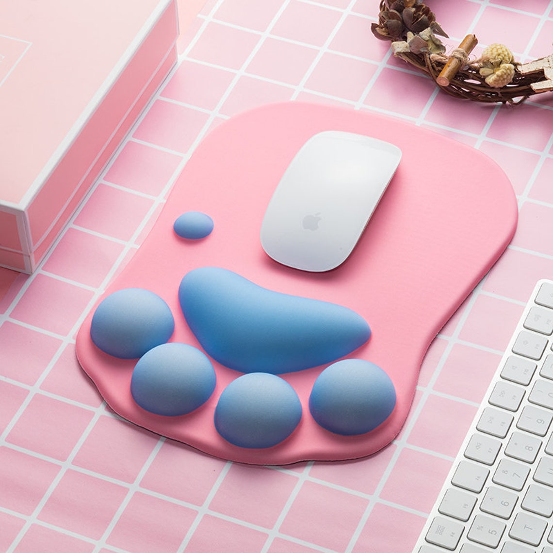 Kawaii Cat Paw Mouse Pad / Cute Mouse Pad Etsy