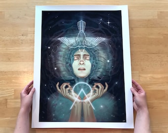 18" x 24" Giclée Art Print: "A Ripple in the Universe"