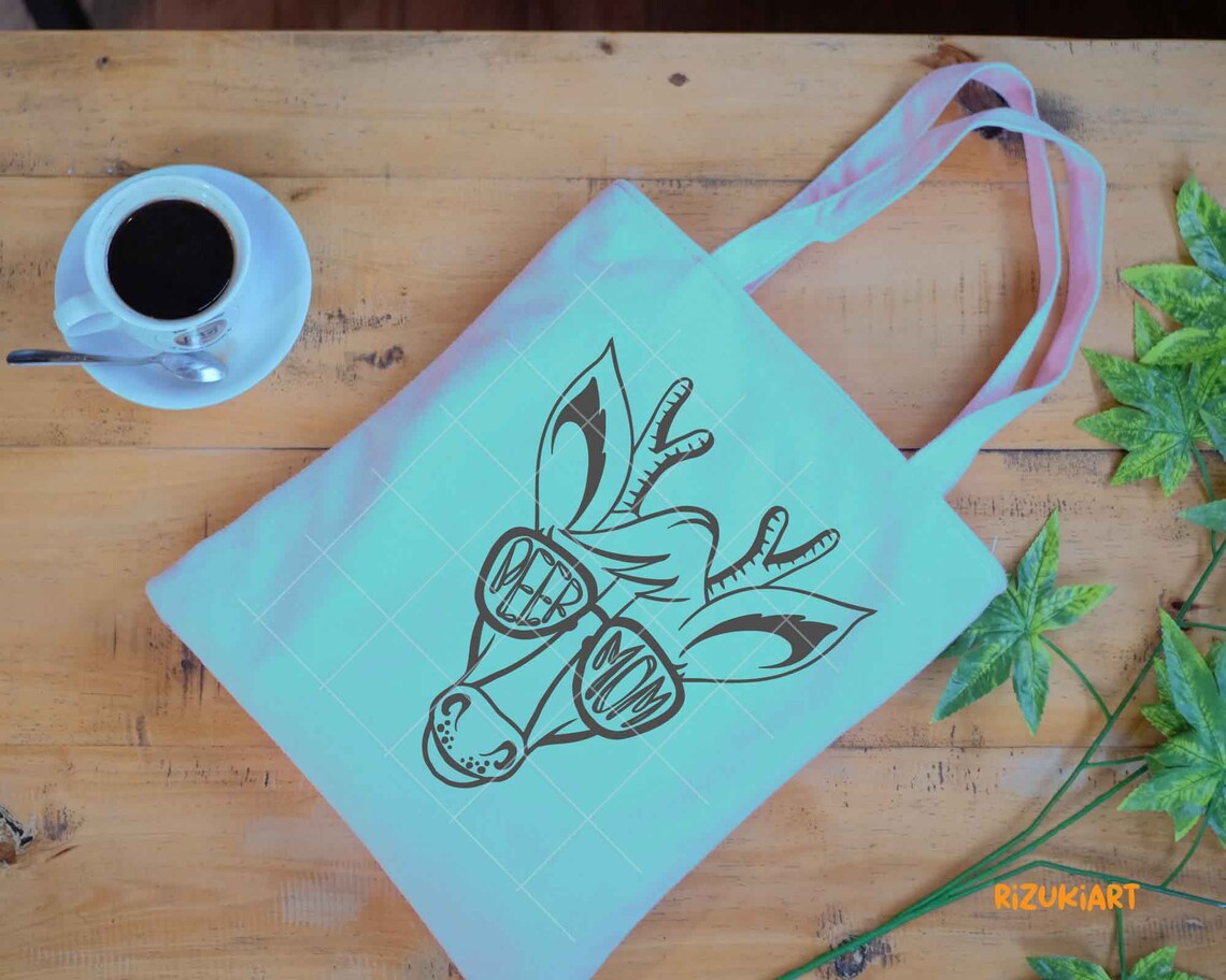 Download Deer mom svg mama Deer svg Deer face svg Deer face with | Etsy