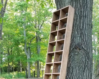 Coffee Mug Display~Coffee Cup Display~Coffee Mug Shelf~Coffee Cup Shelf~Coffee Cup Storage~Wood Cubby~Coffee Mug Storage~Coffee Cup Storage