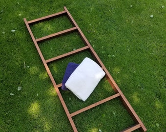 Blanket Ladder~Farmhouse Ladder~Blanket Ladder Decor~Quilt Ladder~Towel Ladder~Rustic Decor~Wood Ladder~Wood Quilt Ladder~Decorative Ladder