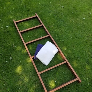 Blanket Ladder~Farmhouse Ladder~Blanket Ladder Decor~Quilt Ladder~Towel Ladder~Rustic Decor~Wood Ladder~Wood Quilt Ladder~Decorative Ladder