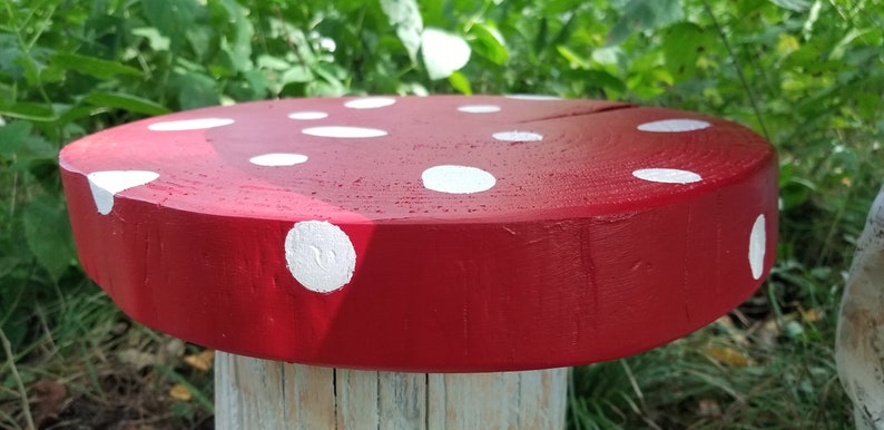 Children's Mushroom Table and ChairsTea Party Table and ChairsChildren's Play TableTea Party Table SetFairy Table and Chairs image 8