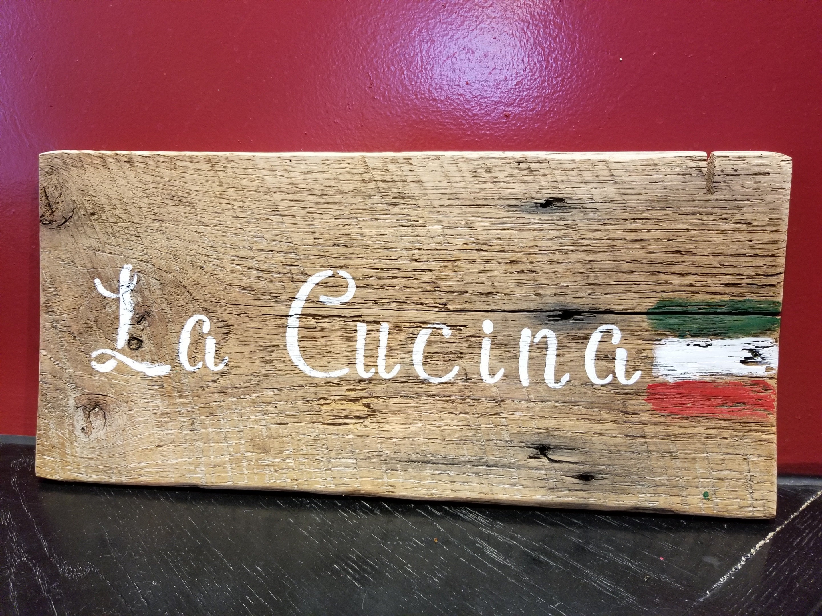 Italian Signshandpainted Italian Signsitalyitalian Etsy