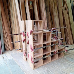 Coffee Mug Shelf~Wood Display Shelf~Wooden Cubby~Coffee Cup Storage~Knick-Knack Shelf~Coffee Mug Display~Wood Spice Rack~Wood Shelf image 19