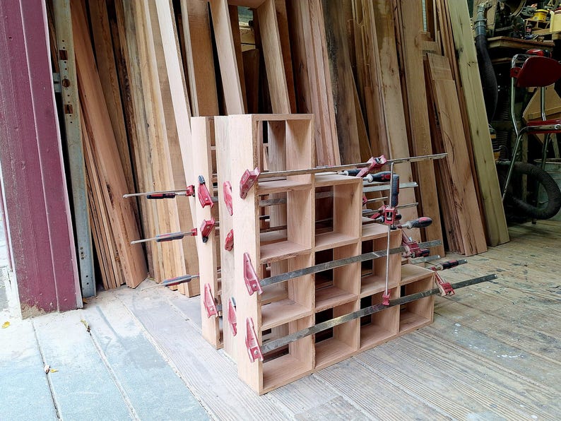Coffee Mug Shelf~Wood Display Shelf~Wooden Cubby~Coffee Cup Storage~Knick-Knack Shelf~Coffee Mug Display~Wood Spice Rack~Wood Shelf image 19
