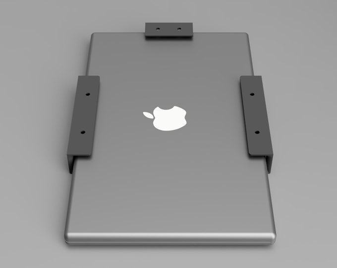 Under Desk Laptop Holder, 2 Sizes Add on Under Table Laptop/keyboard